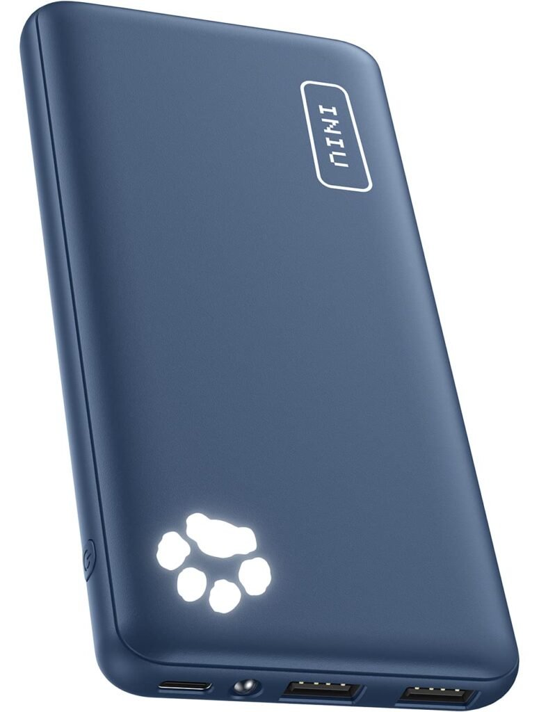 INIU Portable Charger: Slimmest 10000mAh High-Speed Power Bank for All Devices
